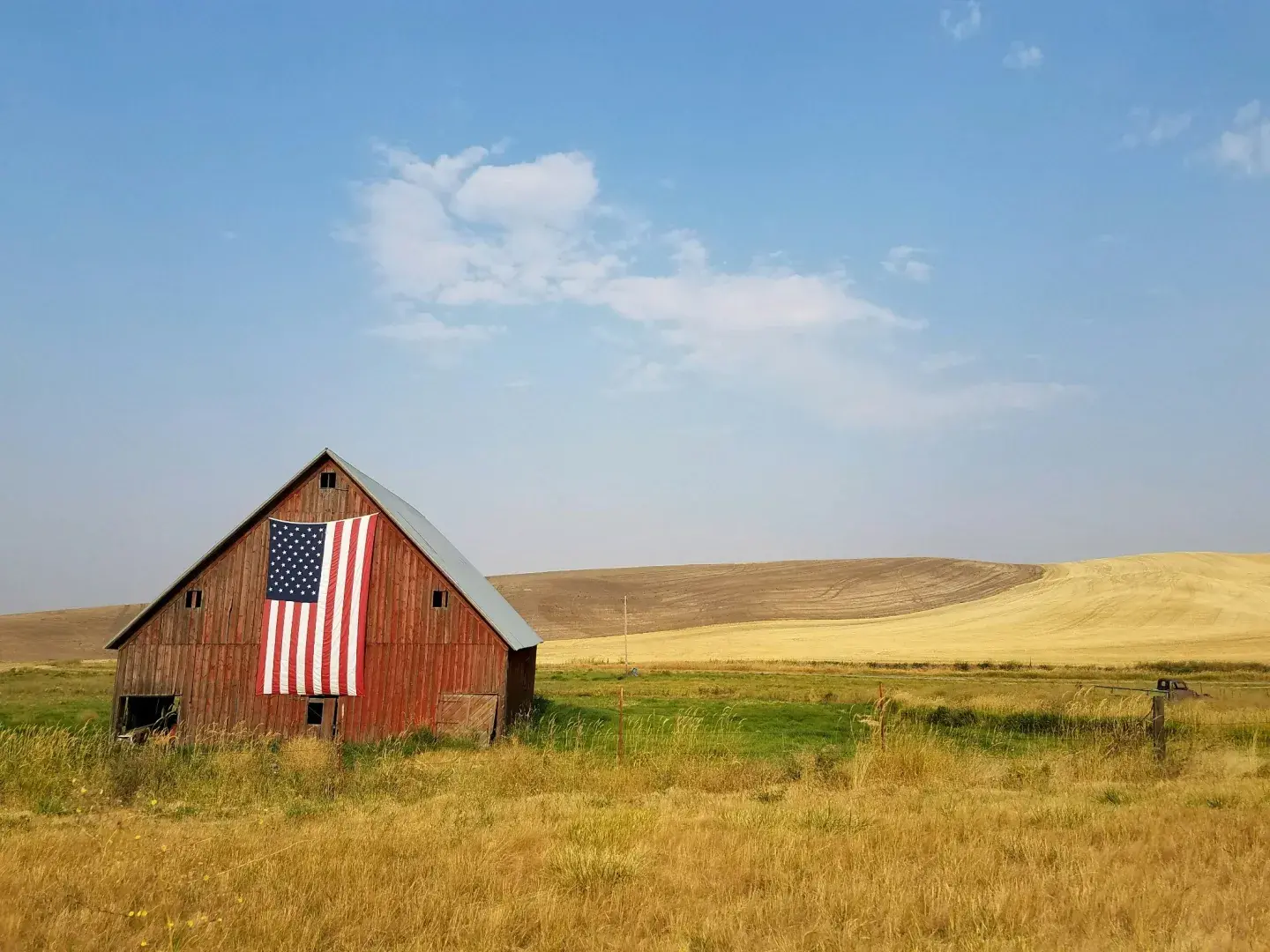 A home in rural America.